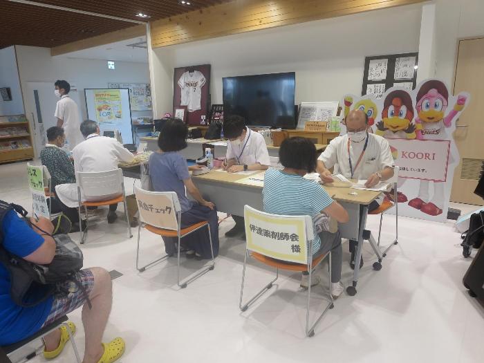 夏休み健康まつりの様子1