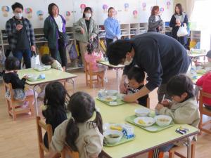 ぱんだ組の給食