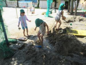 どろんこ遊び