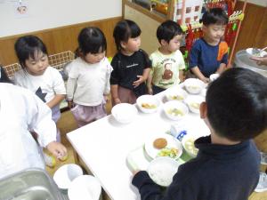 給食参観