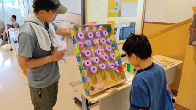親子でミニゲーム